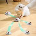 thumbnail image 5 of Interactive Electric Mouse Toy for Cats, Motorized Self-Play Teaser with Remote Control, Rechargeable Hunting Toy for Cats to Stimulate Hunting Instincts, Irregular Movement for Engaging Play, 5 of 7