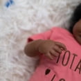 thumbnail image 6 of iCradle Sleeping Newborn Baby Dolls Girl 20 inches Black African American Reborn Baby Dolls Lifelike Babies Cloth Body Best Gift for Kids Age 3+, 6 of 7