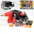 thumbnail image 2 of Take Aprt Playset SWAT Vehicle Build Your Own Rescue Vehicle Playset with Lights & Sounds Model 661-416, 2 of 5
