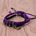 thumbnail image 4 of Sardfxul 2 Pieces Lock Cylinder Key Pendant Couple Bracelets Exquisite "HIS HERS" Lovers Bracelets for Women and Men, 4 of 19