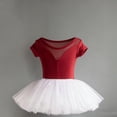 thumbnail image 3 of Robe de Fête de Noël pour Filles Été Couleur Unie à Bretelles Robe d'Entraînement de Performance pour Enfants Robe de Noël Bébé Fille, 3 of 6