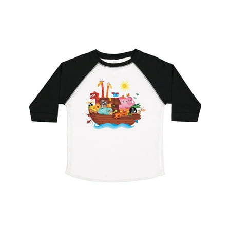 

Inktastic Animal Ark Bible Story Christian Gift Toddler Boy or Toddler Girl T-Shirt