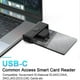 thumbnail image 2 of Type C Smart Card Reader Smart Card/SIM/ID/CAC Card Smart Card, 2 of 5