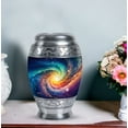 thumbnail image 4 of Realistic Spiral Galaxy Large Urns For Human Ashes Adult - Cremation Urn Human Ashes - Cosmic Galaxy Universe Urn - Urns For Human Ashes Adult Male - Adult Urns For Human Ashes Men (Size - 10inch), 4 of 5