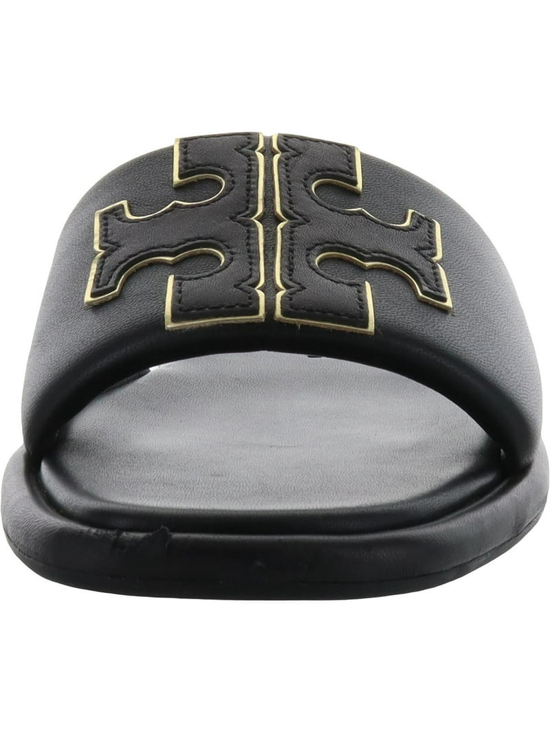 Tory Burch Double T Sport Women's Flat Slide Sandals