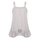 thumbnail image 4 of Camiseta sin mangas con cuello halter para mujer, camisola plisada de color sólido Pompotops lopia989152, 4 of 9
