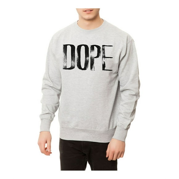 DOPE Mens The Painted Sweatshirt, Grey, Medium