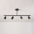 thumbnail image 3 of Globe Electric Contemporary 4-Light Matte Black Adjustable Height Track Light, 3 of 5