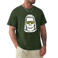 thumbnail image 1 of Camiseta de manga corta para hombre camisa de gran tamaño color negro estilo casual ideal para verano, 1 of 7