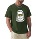 thumbnail image 1 of Camiseta de manga corta para hombre camisa de gran tamaño color negro estilo casual ideal para verano, 1 of 7