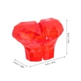 thumbnail image 2 of BESTYASH 6Ud Botonera Para Inodoro Forma Corazón Atractivo Accesorio Para Multidolor, 2 of 6