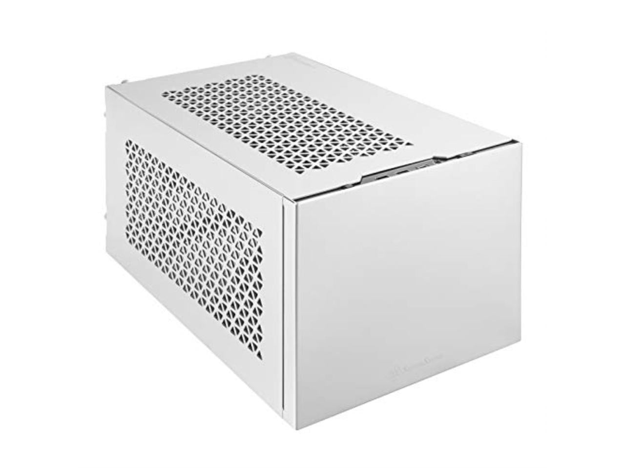 Silverstone SUGO 15 mini-ITX, Aluminum, supports 3 slot full length GPU / ATX PSU / 240mm AIO, USB Type-C x 1, SST-SG15S - Silver