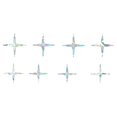 thumbnail image 1 of Window Privacy Film Static Clings 3d Rainbow For Sun Catcher Wall Stickers Decal zhangyuxiang LED, 1 of 2
