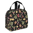 thumbnail image 2 of Fotbe Christmas Tree Decoration Bolsa Térmica con Estampado y Forro de Aluminio Grueso Bolsa de Almuerzo con Bolsillo Frontal para Hombres y Mujeres, Ideal para Trabajo, Escuela, 2 of 8