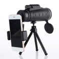 thumbnail image 1 of 40X60 Monocular HD Low Light Night Vision Monocular with Compass Magnifier Connecting Mobile Phones to Take Photos with Dust Cover Rope Bag Clip Bracket, 1 of 5