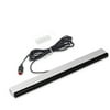 TSV 1 Pc Wired Infrared Sensor Bar Fit for Nintendo Wii, Wii U, Wired IR Ray Motion Receiver Sensor Bar with Stand