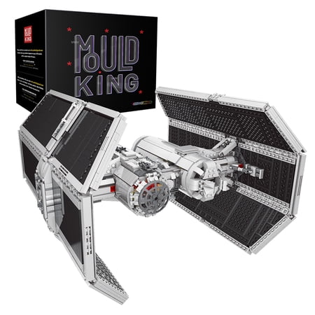 Mould King 21048 Star Plan Toys Tie Bomber Fighter Model Star Destroyer Building Block Kid Gift