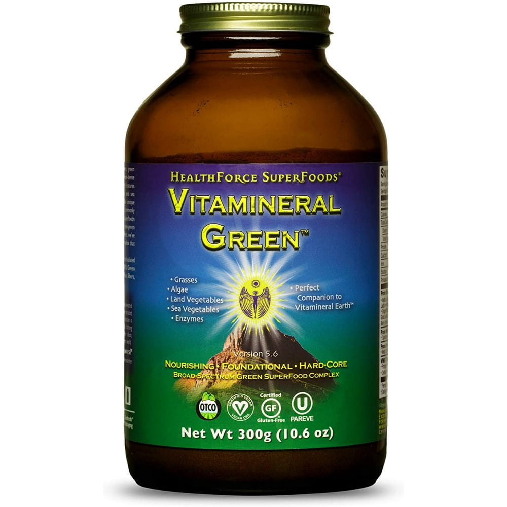 HealthForce SuperFoods Vitamineral Green Powder 300 Grams All