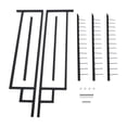 thumbnail image 4 of TFCFL 3 Tiers Belt Hanger Freestanding Tie/Belt/Bags Storage Organizer Display Stand with 39 Hooks, 4 of 15