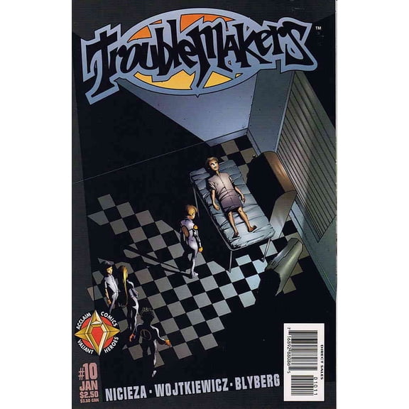 Troublemakers #10 VF ; Acclaim Comic Book
