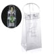 thumbnail image 4 of Bolsa isotérmica para vino con asa | Bolsa térmica plegable portátil con forma de cubo de hielo | Soporte de plástico transparente para bebidas, ideal para fiestas al aire libre, acampadas y viajes, 4 of 8