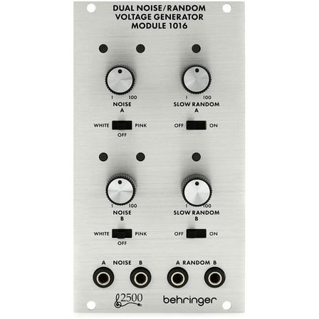 Behringer Legendary 2500 Series 1016 Dual Noise/Random Voltage Generator Module for Eurorack