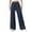 Blue, variant on Sweatpants for Women 2026 Spring Fall Elastic High Waist Wide Straight Leg Casual Loose Sweat Pants with Pockets