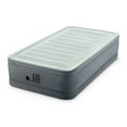 thumbnail image 1 of Open Box Intex PremAire I Fiber-Tech Air Mattress Bed with Built-In Pump, Twin, 1 of 11