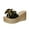 Black, variant on Bow Wedge Sandals for Women Platform Sandals Slides Open Toe Slip On Casual Summer Mules High Heels Women's Fashion Casual Spring And Summer Solid Color Bowknot Round Toe Bottom Wedge Heel Slippers