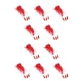 thumbnail image 1 of Qarigey 1 Juego de prensa en las uñas Kit de manicura de uñas de almendra Decoraciones No.6 rojo No.6 rojo 10Conjunto, 1 of 6