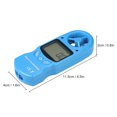 thumbnail image 6 of 8 in 1 Handheld Digital Anemometer Wind Speed/Temperature/Humidity/Wind Chill/Heat Index/Dew Point/Barometric Pressure/Altitude Meter with LCD Backlight--Blue, 6 of 7