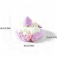 thumbnail image 3 of TOYOUME Novelty Cake Squishy, Purple, 3 of 6
