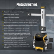 Autool XC505 3D Wheel Alignment Machine, Wheel Alignment & Balancing System with Voice Guidance, Car Model Database, Precise Positioning, Multilingual