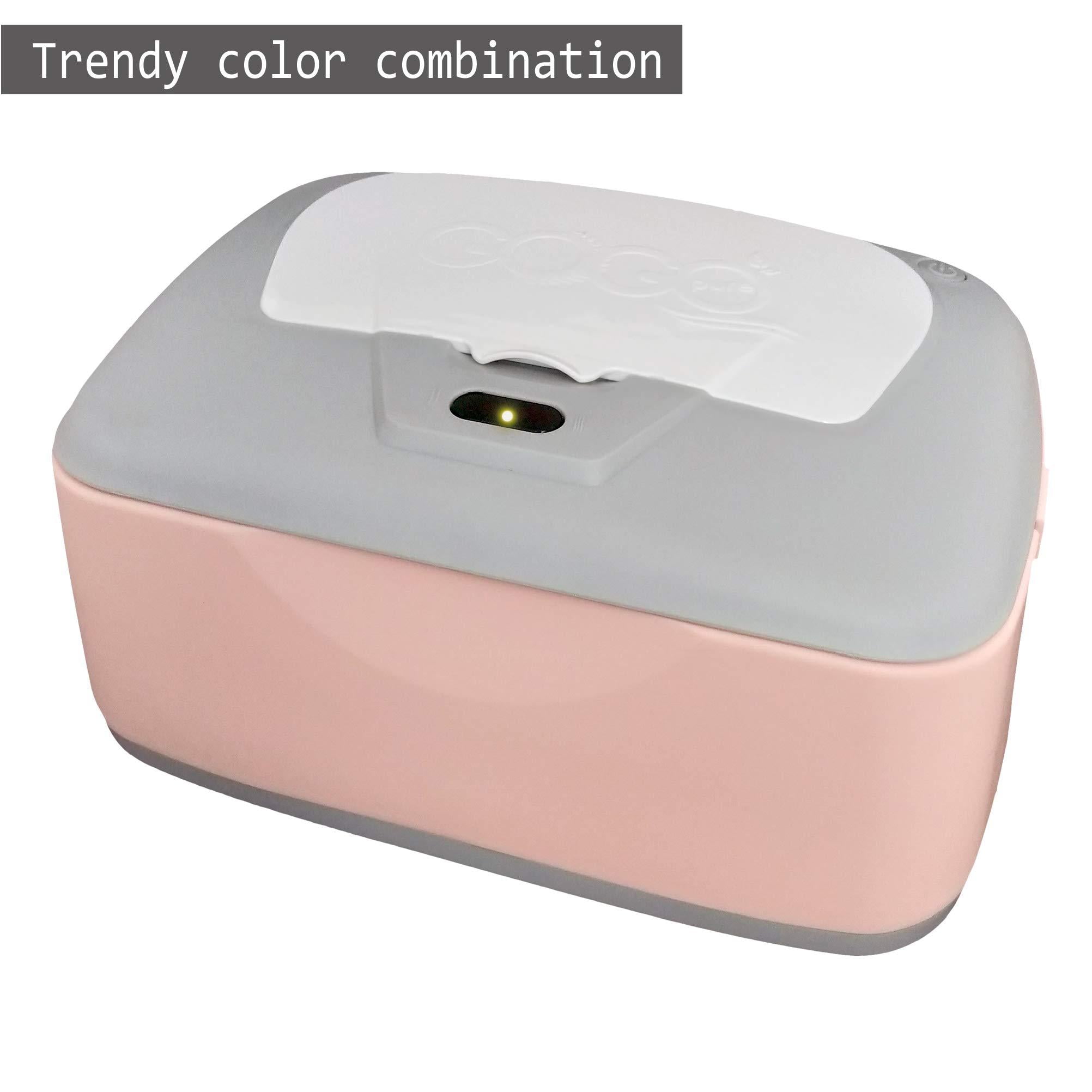 Only Available at Holder and Case Dispenser Baby Wet Wipe Warmer with Easy Press On//Off Switch