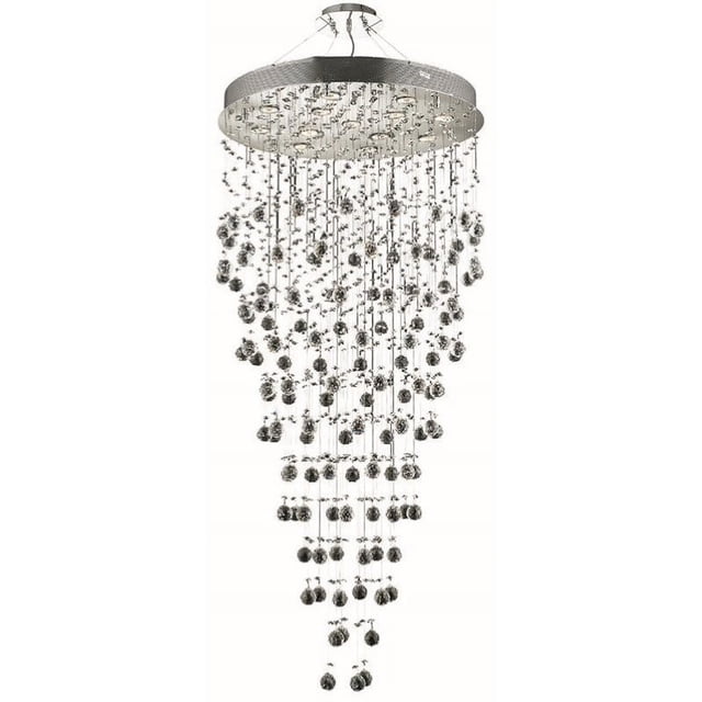 Elegant Lighting Lustre en Cristal Galaxy 28" 13 Éléments Lumineux