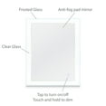 thumbnail image 2 of Dyconn Faucet Faraday Tri-Color Horizontal/Vertical Wall Mounted Backlit LED Bathroom Vanity Mirror with Touch ON/OFF Dimmer & Anti-Fog Function (30"W X 36"H), 2 of 7