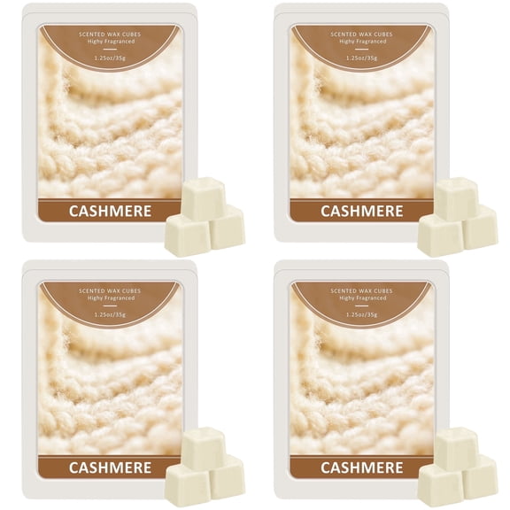 LA BELLEFÉE Scented Wax Melts, 4 Pack Wax Cubes, Cashmere