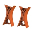 thumbnail image 4 of TISHITA 2 Pcs Butée de Violon pour Accessoires d'Instrument à Nœud Facile à Utiliser Pratique d'Apprentissage orange, 4 of 8