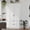 2 Doors with 2 drawers, variant on Fddevelop White Tall Wood Kitchen Pantry Cabinet with Doors and Adjustable Shelves  71”H