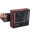 thumbnail image 3 of Retro Tv Amplifier 3D Cell Phone Screen Magnifier Portable Retro Tv Cell Phone Holder Mini Tv Cell Phone Holder Foldable Holder Stand For Most Smartphone Movie Video, 3 of 8