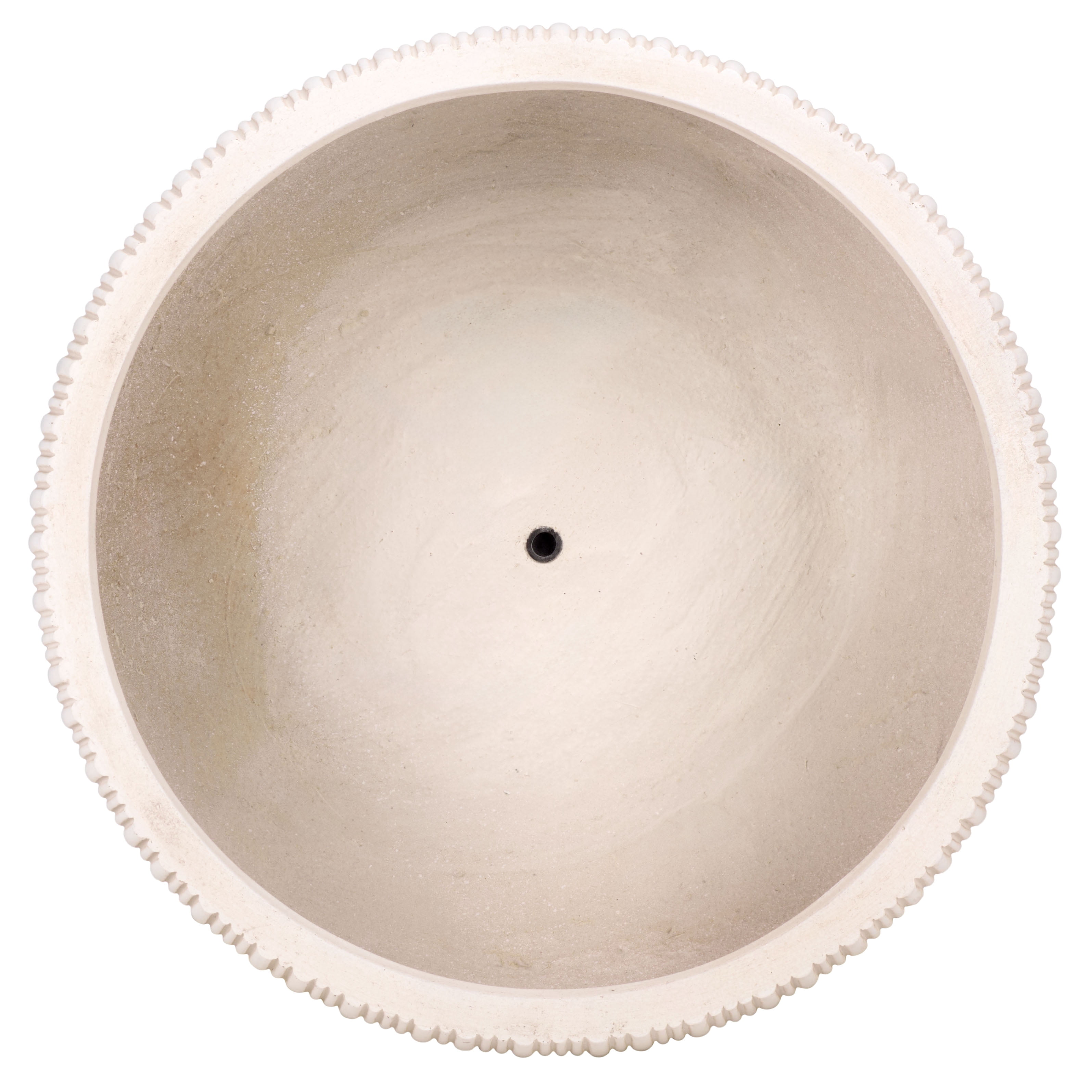 Safavieh Anita Round Beige Fiber Clay Plant Pots - Set of 3