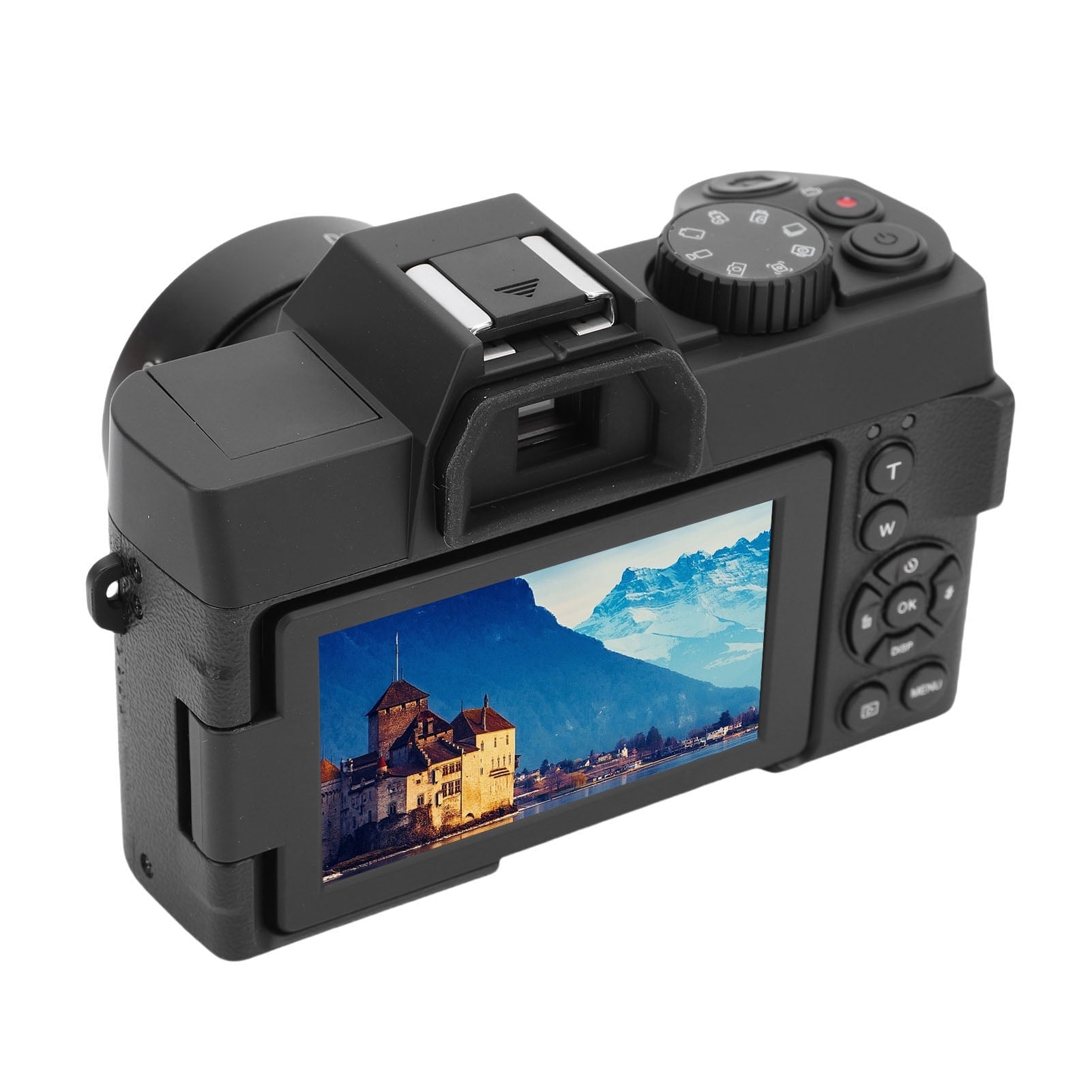 Mirrorless 4K 48MP Mirrorless Camera With 16X Zoom 32GB Memory Card Travel Camera For Photography Filming