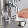 thumbnail image 4 of LAFGUR /2in Thread Water Faucet Tap, Premium Copper Multifunctional Dual Use Quick Open Faucet Washing Machine Mop Pool Water Tap For Washroom Kitchen Courtyard, 4 of 8