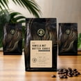 thumbnail image 5 of Christopher Bean Coffee - Vanilla Nut Butter Cookie Flavored Coffee, (Decaf Ground) 100% Arabica, No Sugar, No Fats, Made with Non-GMO Flavorings, 12-Ounce Bag of Decaf Ground coffee, 5 of 5