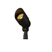 Best Pro Lightings 20-Watt Halogen Low Voltage Landscape Cast Aluminum Bullet Light in Black Finish 12V
