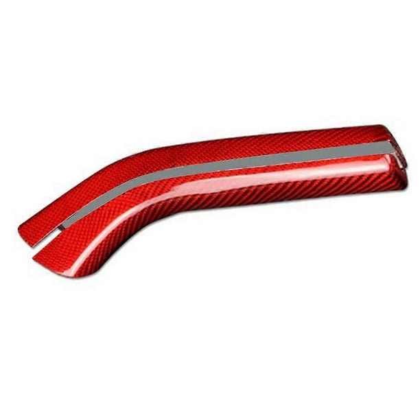 Carbon Fiber Car Handbrake Grip Cover Trim Car Interior Stickers for 2010-2015