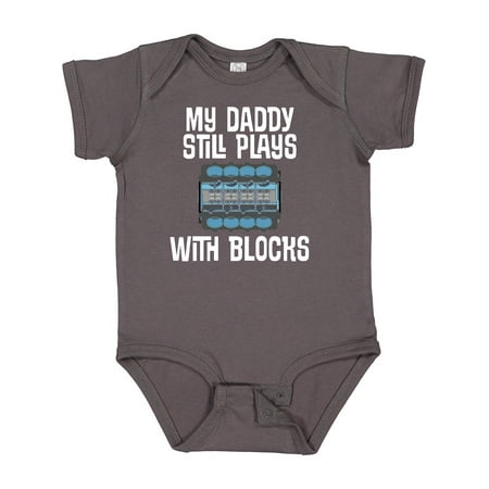 

Inktastic Mechanic Dad Funny Auto Gift Baby Boy or Baby Girl Bodysuit