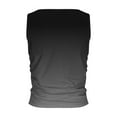 thumbnail image 4 of Vmvidoty Women's Sleeveless Crew High Neck Fitted Tank Top Summer Ribbed Knit Slim Basic Cami Shirts Dark Gray S, 4 of 4