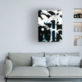 thumbnail image 3 of Blue Palomino 'Butterfly Paradise II' Canvas Art, 3 of 3