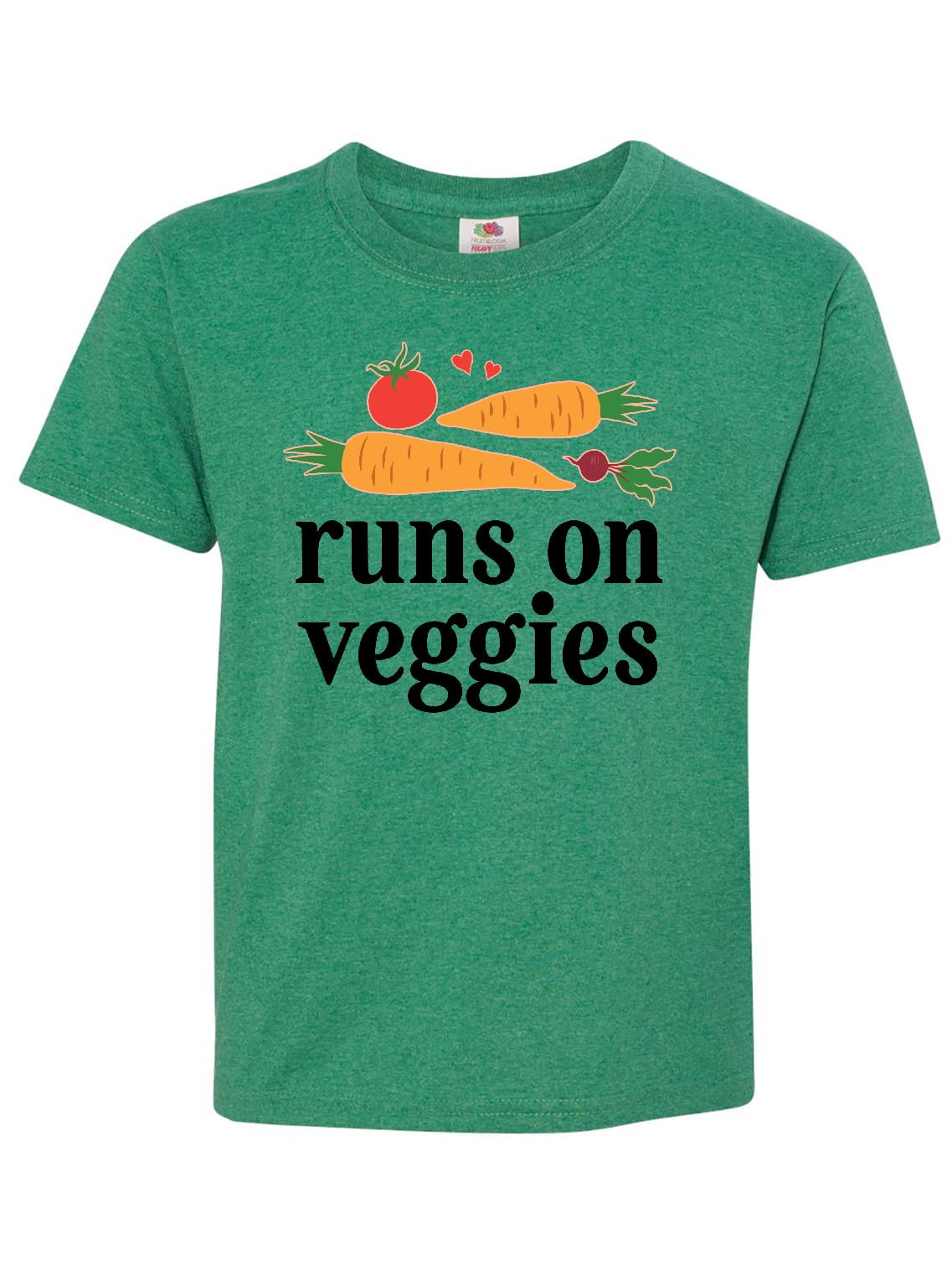 runs on veggies t shirt